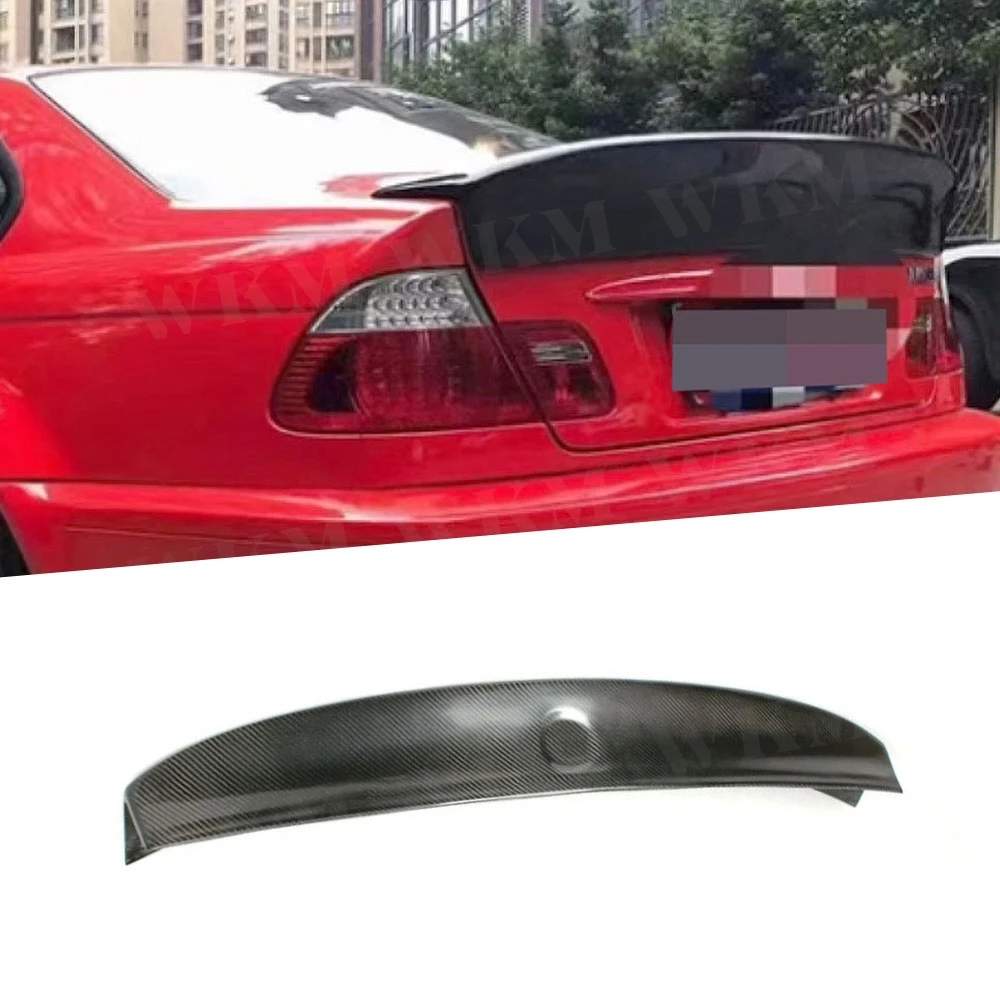 

For BMW 3 Series E46 1999-2006 Car Styling Rear Spoiler Trunk WingTwo Door Rear Wing Roof Wing High Quality Accessories