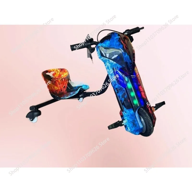 Outdoor electric scooter balance car wholesale can add remote control timing  three-wheeled kart drift car
