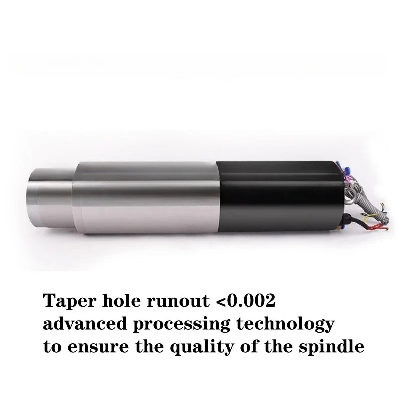 5.5kw 380V 24000rpm electric spindle  water-cooled automatic tool change spindle，120mm BT30 high-precision mold tool spindle