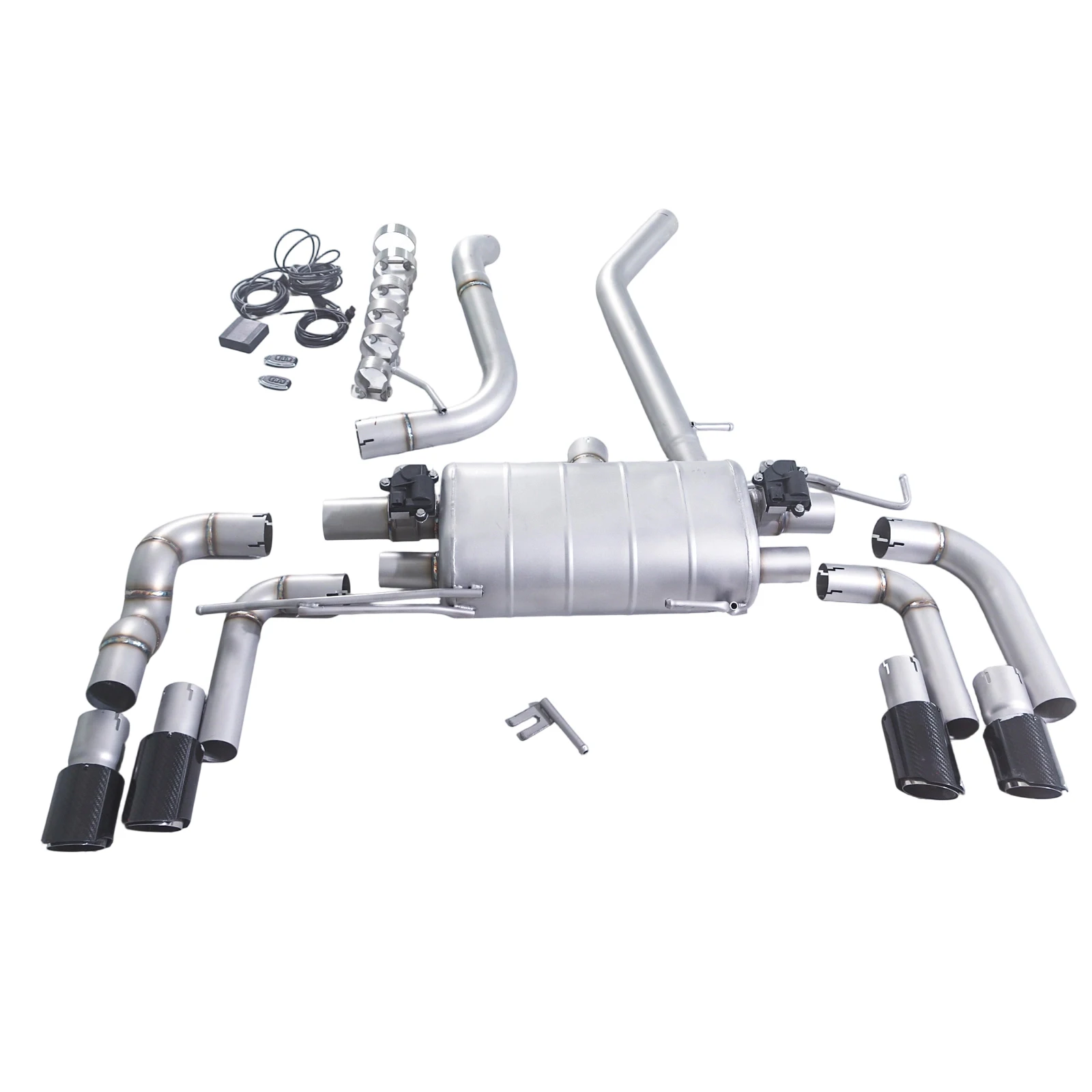 

The GFC is applicable to the 2.0T and 1.4T two-wheel drive Catback with valve exhaust systems of Audi Q3 from 2009 to 2019