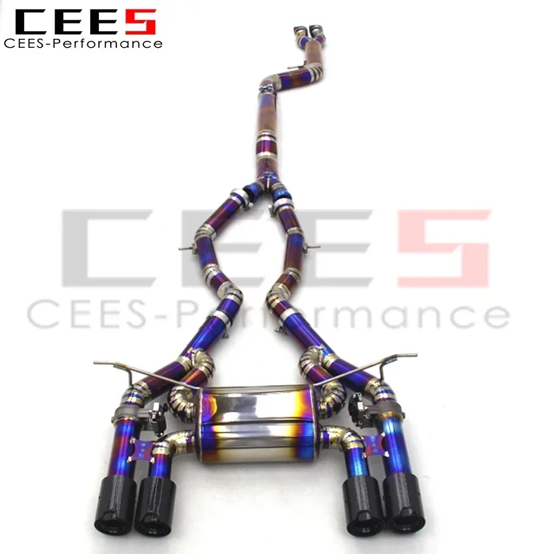 

CEES Price Valved Catback Exhaust pipe Performance Exhaust Titanium For BMW M3/M4 F80/F82 3.0T 2015-2019