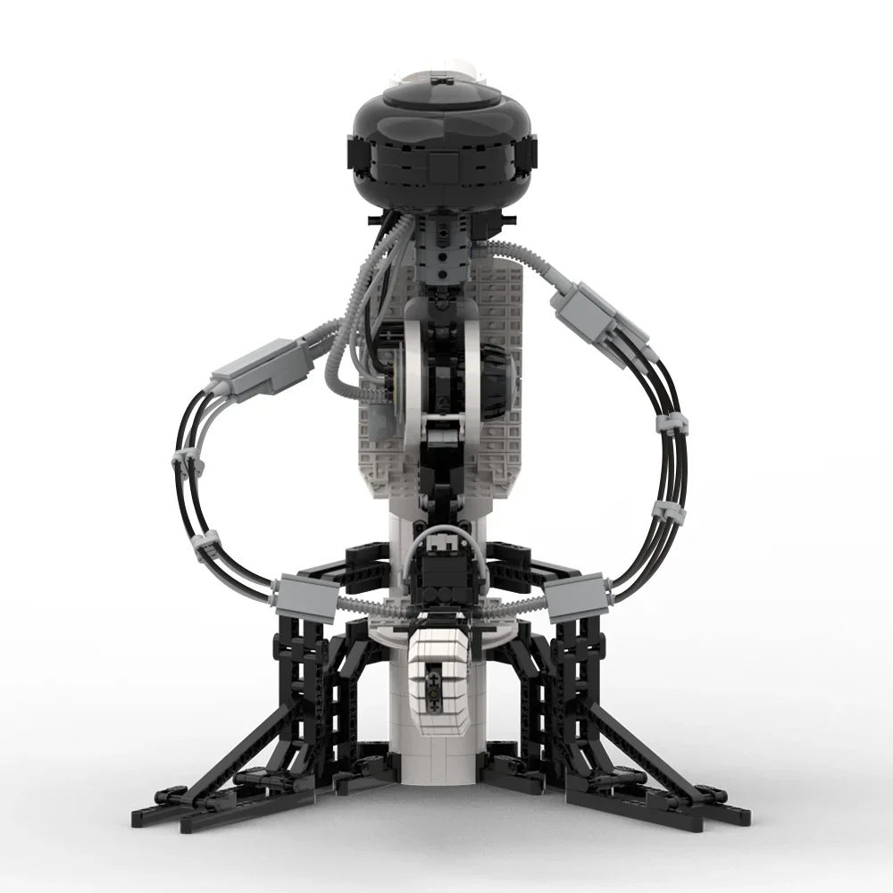 MOC Portals GLaDOS Bausteine Set Raummechanik Ziegel Modell Gamls Apertured Wissenschaft Portals Bausteine Spielzeug für Kinder