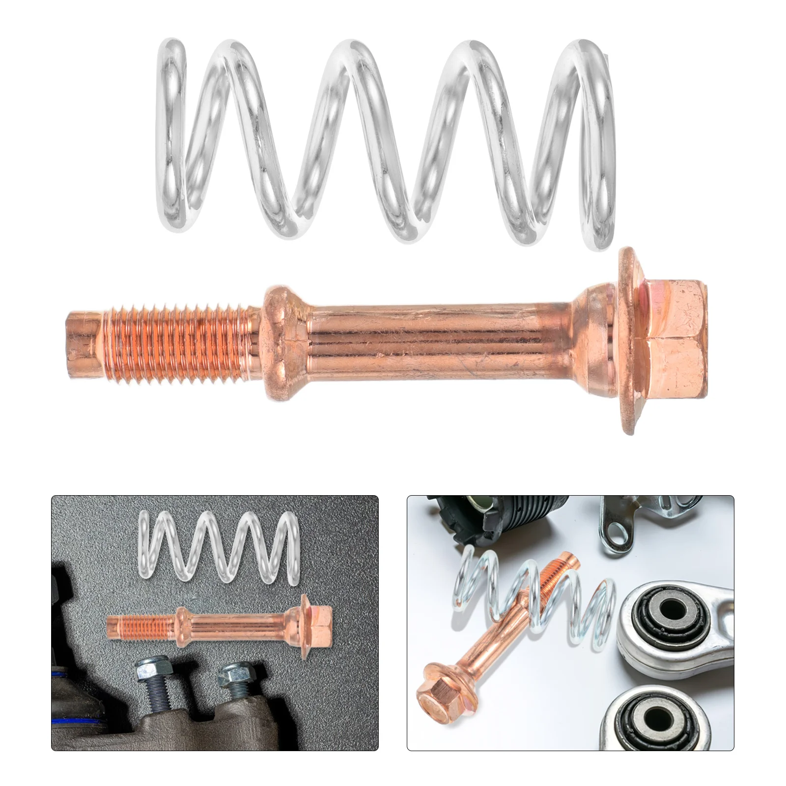 

Exhaust Bolts Springs Kit For Universal Car Catalytic Converter Muffler Repair Durable Pipe Clamp Fastener Engine Parts
