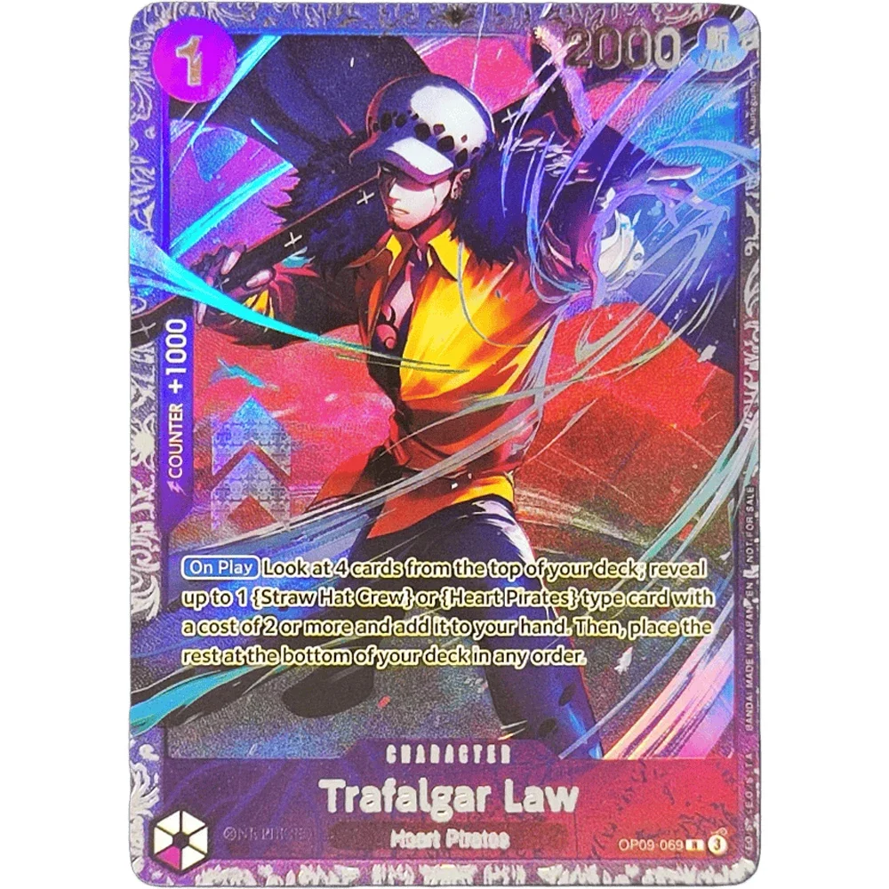 EEN STUK Collectie Kaarten OP08 San-Gorou Roronoa Zoro Jack Perona NL Hoge Kwaliteit DIY Self Made Game Anime kaarten Gift Speelgoed