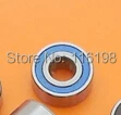 10pcs MR104 MR104-2RS deep groove ball bearing 4x10x4 mm miniature bearing 4*10*4 mm