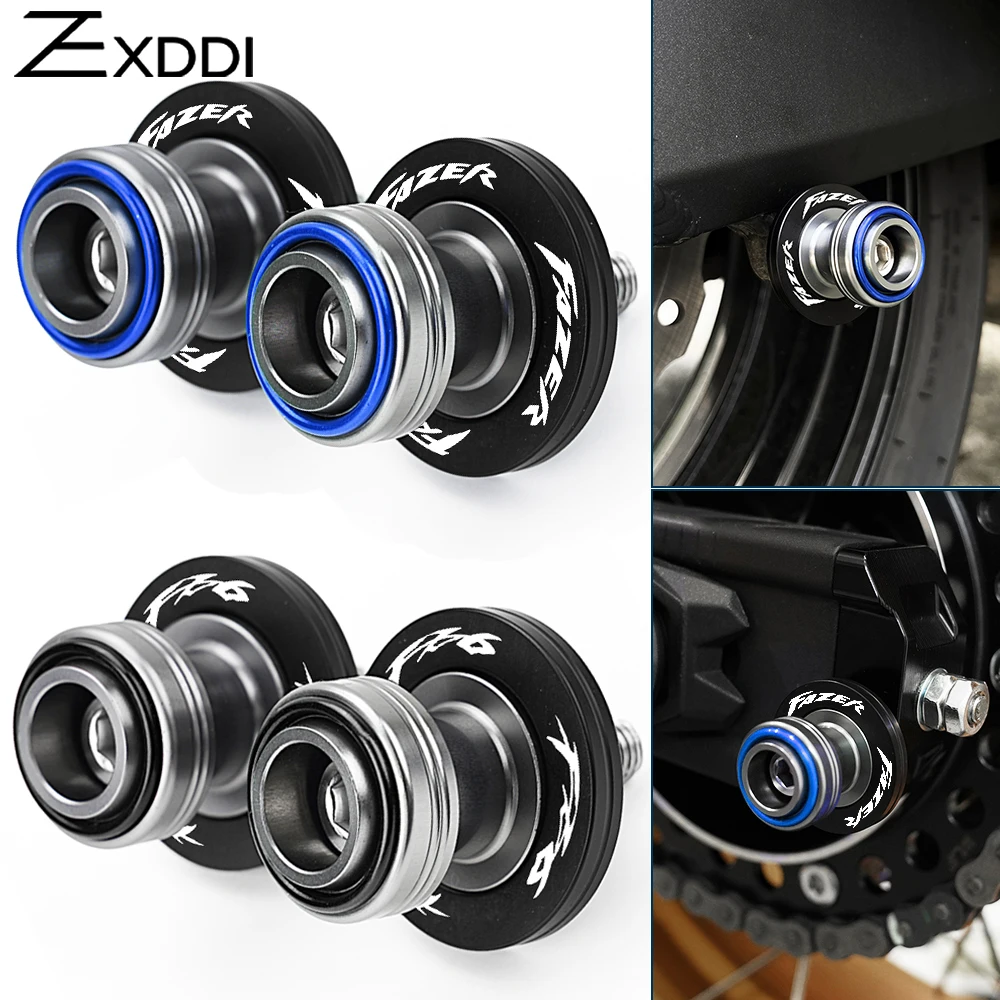 

For YAMAHA Fazer FZ6 fz6 FZ6N FZ6S FZ1 FZ-1 FZ8 FZ-8 Aluminum Motorcycle M6 Swingarm Spools Slider Stand Screws Accessories