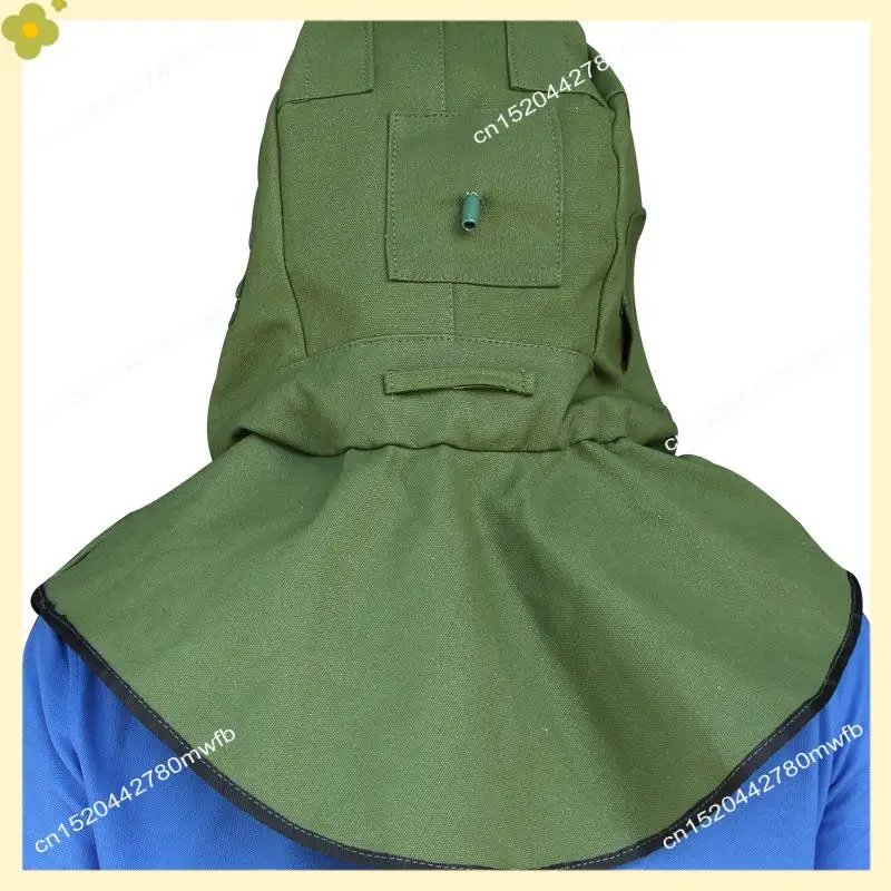 

LDHL Холщовый пескоструйный капюшон, шаль, пескоструйная маска, противопылевой капюшон, защитная маска для снаряжения