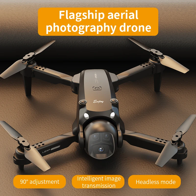 

Flagship X5 Drone with 4K Electric Zoom Camera Brushless Windproof 2.8' Screen Controller Large Capacity Battery Outdoor Aerial Photography
