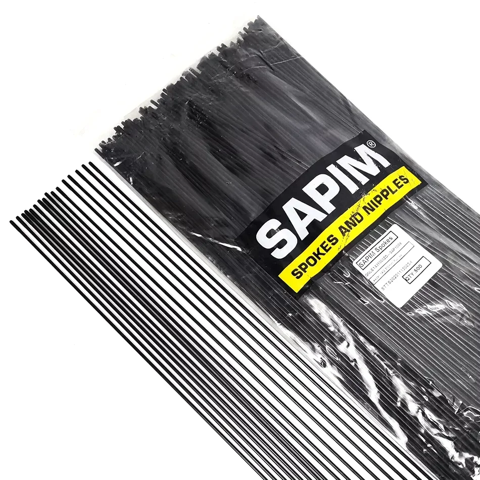 Sapim bicycle spokes Can choose any length below 310mm 2.0 round j-bend/straight pull Black bikes with copper cap spokes