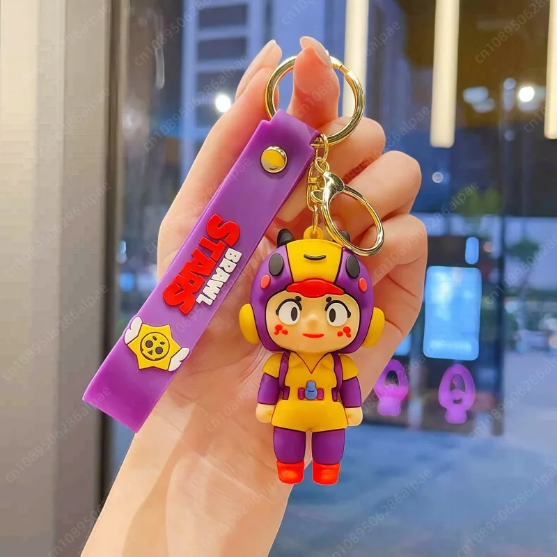 Hot New Goods Creative Doll Key Keychain Lisa Game Cute Nita Jie Xibeiya Spike Penny Car Keychain Pendant Christmas Kid Toy Gift