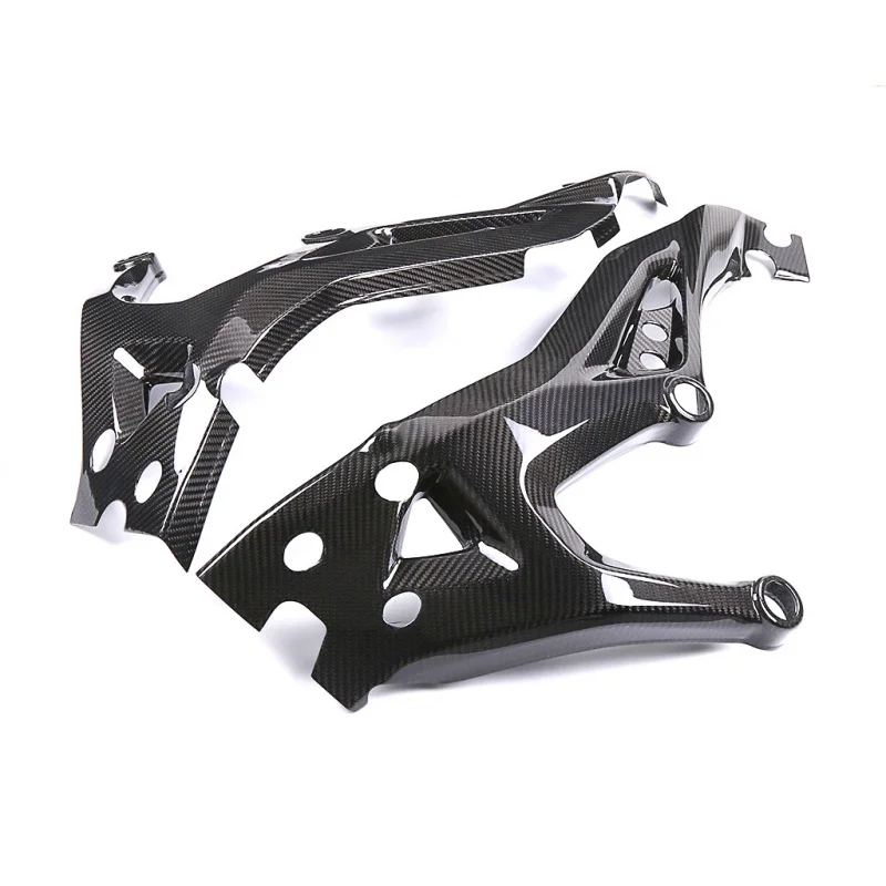 متوافق مع أجزاء تعديل ألياف الكربون لغطاء الإطار MT09 Tracer 9GT XSR900 #4