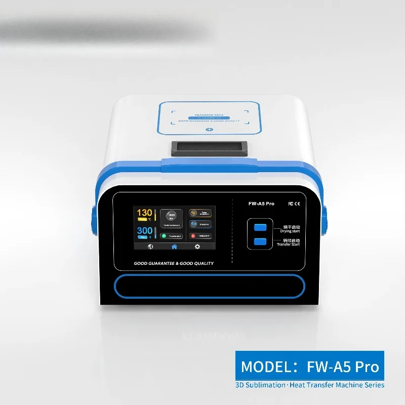 FW-A5 Pro جديد ثلاثية الأبعاد التسامي جراب هاتف آلة الهاتف المحمول آلة طباعة الغطاء المدمج في صندوق تجفيف DIY بها بنفسك جراب هاتف