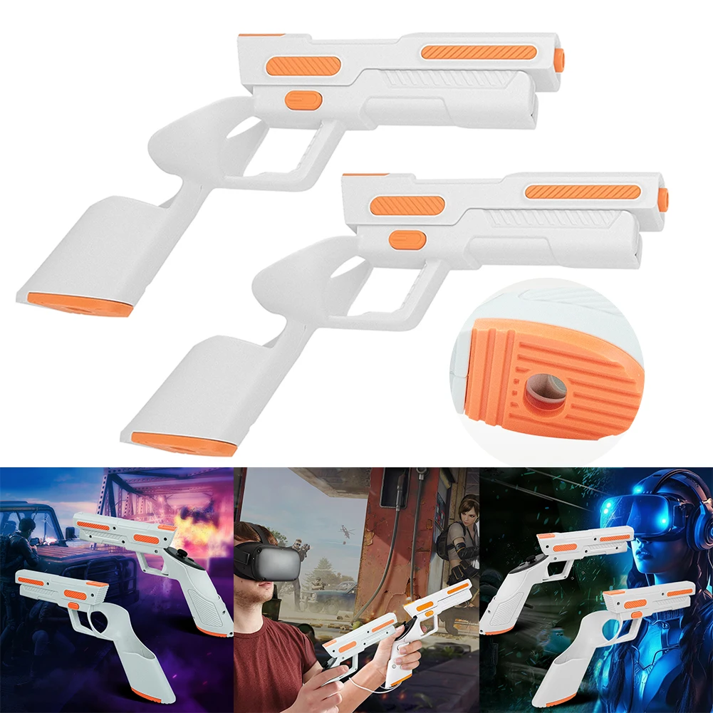 for Meta Quest 3 Controller Holster Gun Type Protective Sleeve Ergonomics Elastic Disassembly Auxiliary Abs Shell Accessories