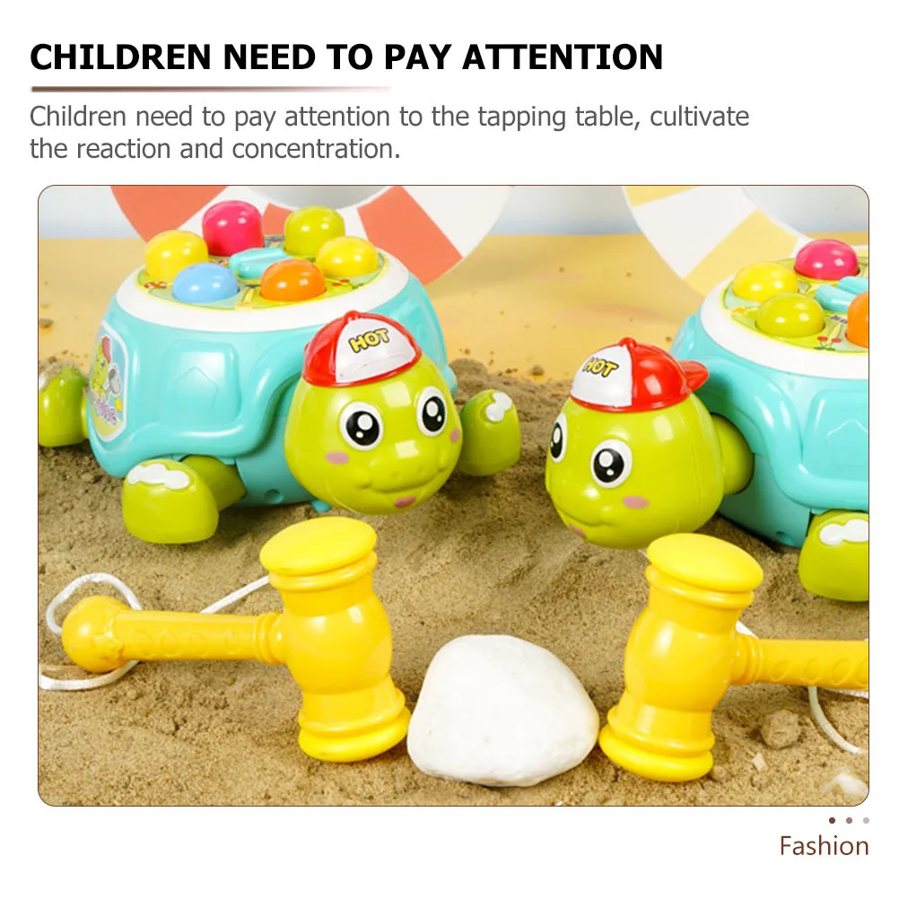 

Kids Game Premium Plastic Hammering Educational Concentration Development Tortoise Hammer Whacking Game