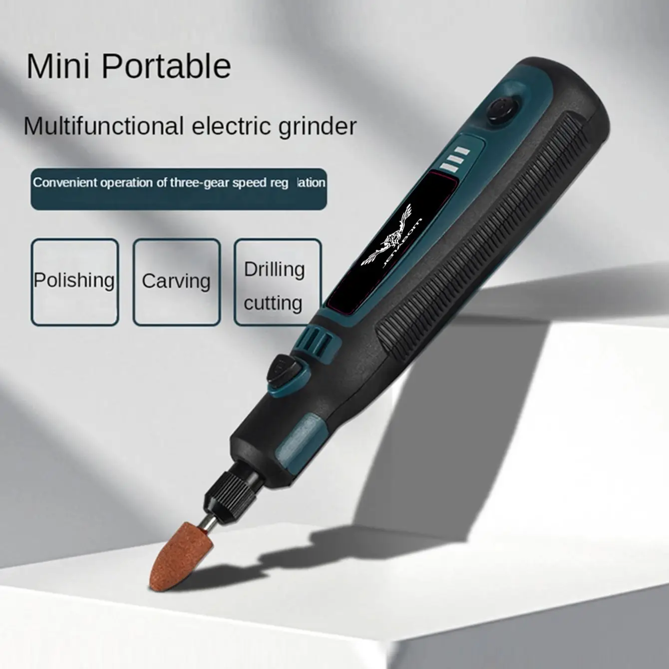 Mini Grinder USB Rechargeable Micro Rotary Tool Engraver Pen Wireless Electric Grinder Set Jade Carving Engrave Grinding Tool