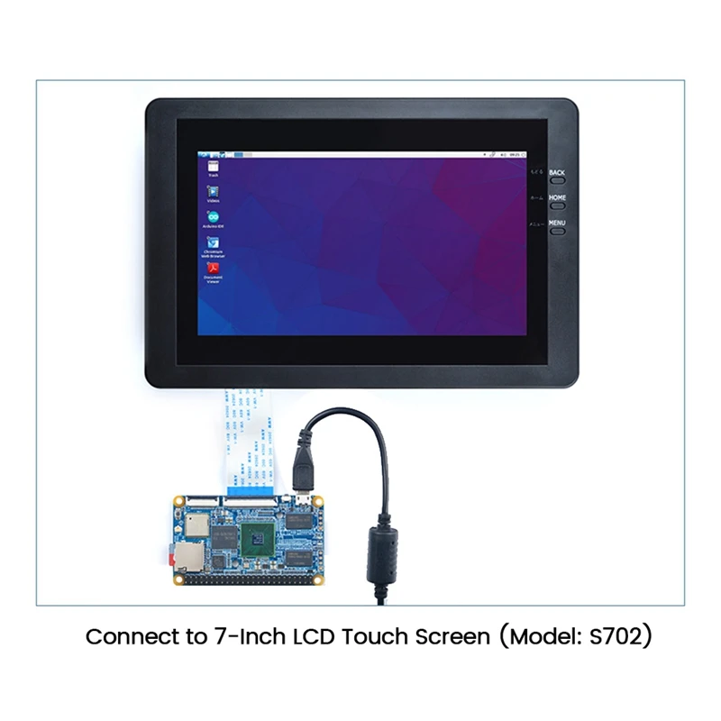 แผงวงจรพัฒนา CORE6818 + แผงระบายความร้อน + S5P6818เสาอากาศ Quad-core 1G + 8G WIFI + BT กิกะบิตพอร์ตอีเธอร์เน็ต lubuntu 7.1.2แอนดรอยด์