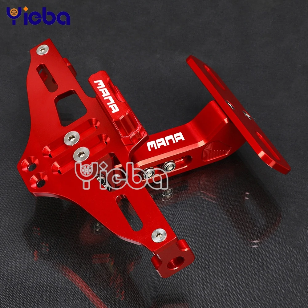 

FOR APRILIA MANA Mana 2007 2008 2009 2010 2011 2012 Rear License Plate Holder Bracket with LED Light Tail Tidy Fender Eliminator