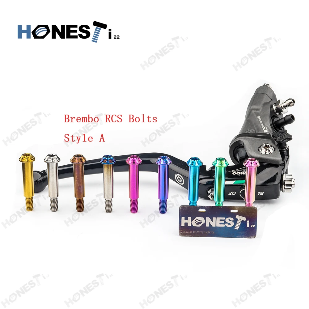 Honesti22 Gr5 Titanium Alloy bolts for Brembo RCS Lever bolts