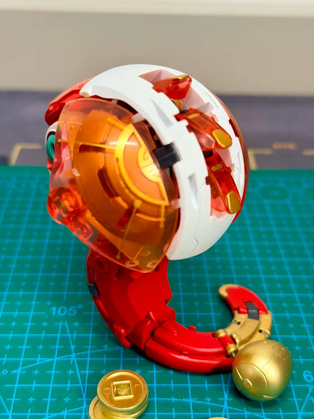 【Auf Lager】 Authentische Atombox, Zwölf Sternzeichentiere, Schlange, runde wilde Kultur, kleine Schlange, Papa Transform Toy, Trendy Pla