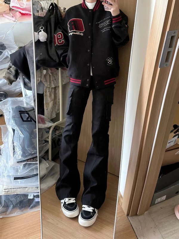 

Ретро-джинсы американского стиля, узкие, прямые, для мужчин и женщин, осенние, молодежные, повседневные, модные