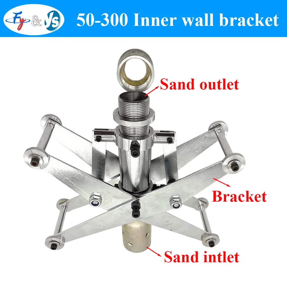 Tunnel‑Type Pipe Inner Wall Sandblasting Machine Internal Coater Blaster Nozzle 50‑300mm Diameter Pipeline Derusting Equipment