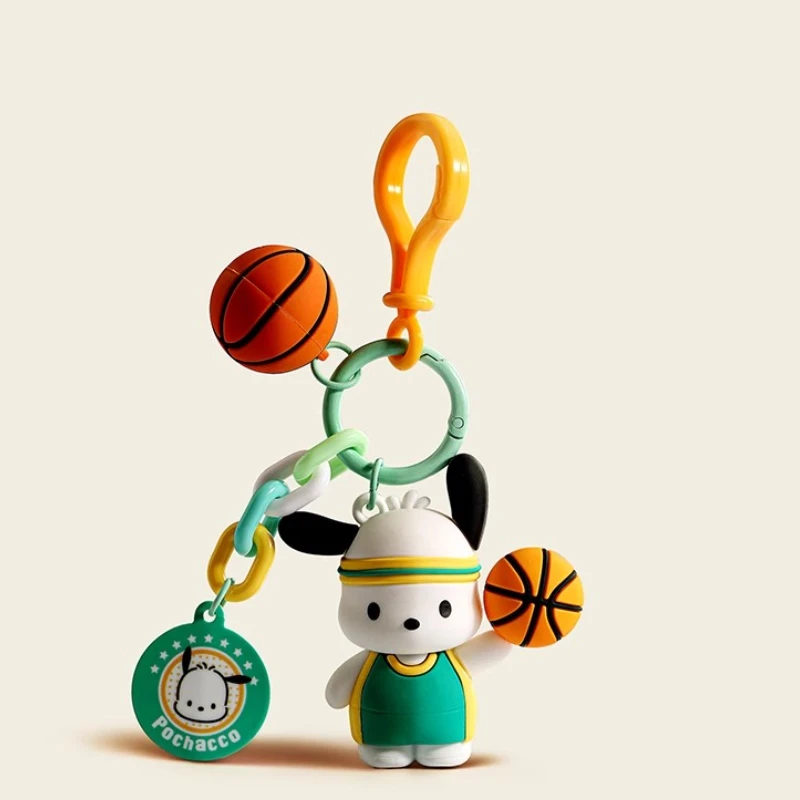 かわいいサンリオ漫画ハローキティ野球キーホルダーアニメバックパックかわいい卓球モデルペンダントキー装飾女の子クリスマスギフト