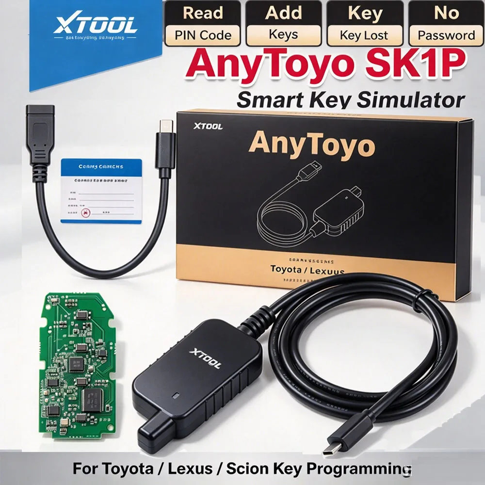 XTOOL AnyToyo SK1P for Toyota/Lexus/Scion XTOOL SK1 Plus Smart Key Simulator Auto Smart Key Programmer 8A/4A PK XTOOL SK1