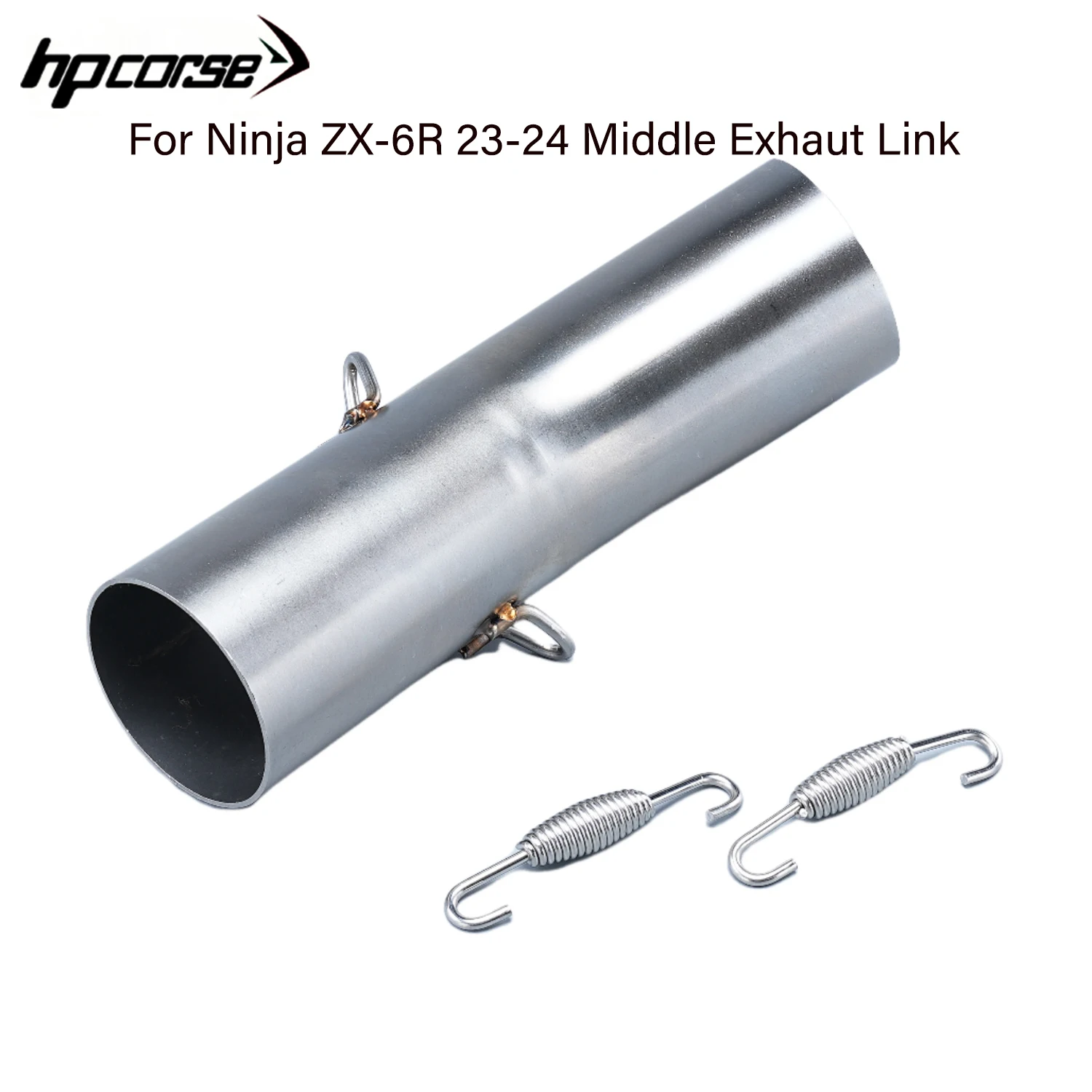 For Ninja ZX-6R  ZX6R  2023 24 Years Motorcycle Exhaust Escape Moto Middle Link Connect Pipe