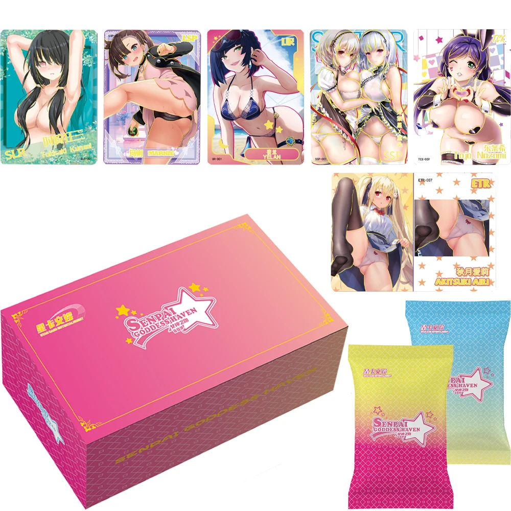 New Senpai Goddess Haven 4 Card Senpai Goddess Haven 5 Card Senpai Goddess Toys Hobbies Bikini Feast Booster Box