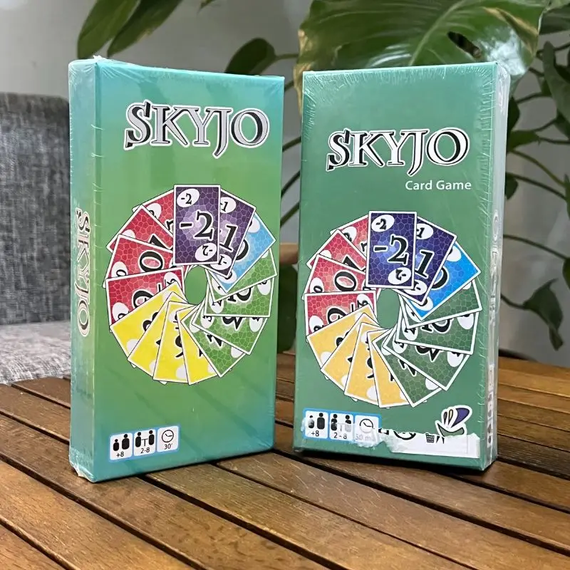 New Skyjo Board Game Card Party of Tables for The Whole Family Deck Box Wit Social Collective Game Children's Tapis Poker Social