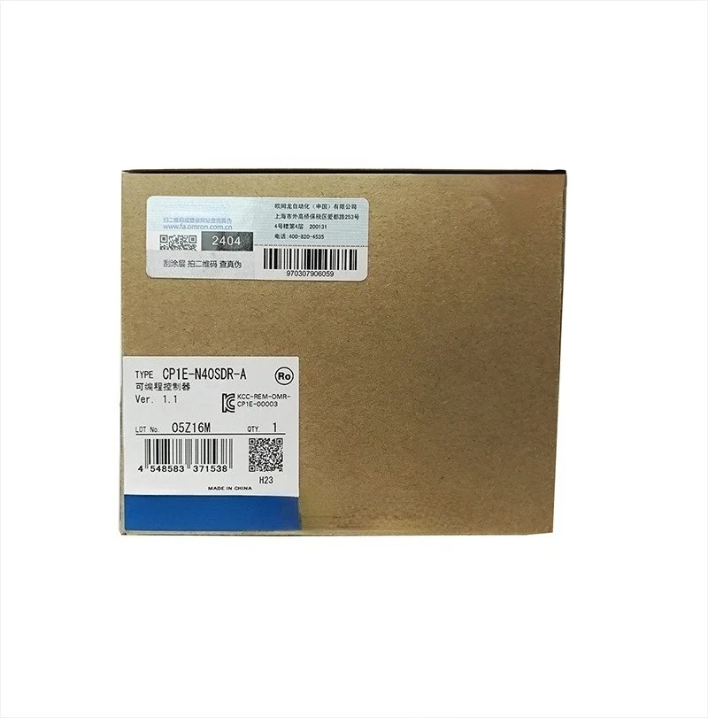 

Новый CP1E-N40SDR-A для контроллера процессоров Omron CP1E-N40SDR-A ЦП
