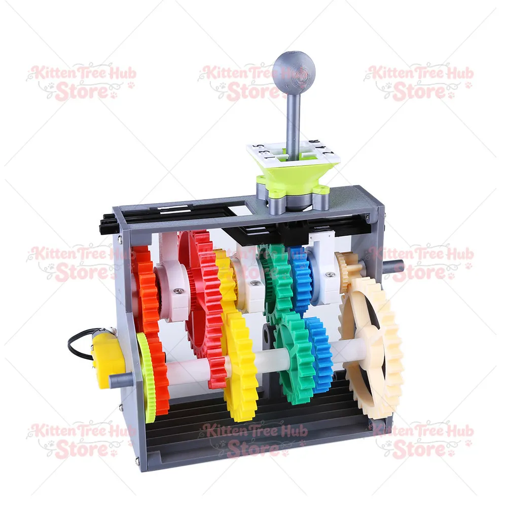 For 6 Gearbox Model, Super  Printing Color Gears, Teaching and Demonstration Teaching Aids for Car Gear Shifting Principle