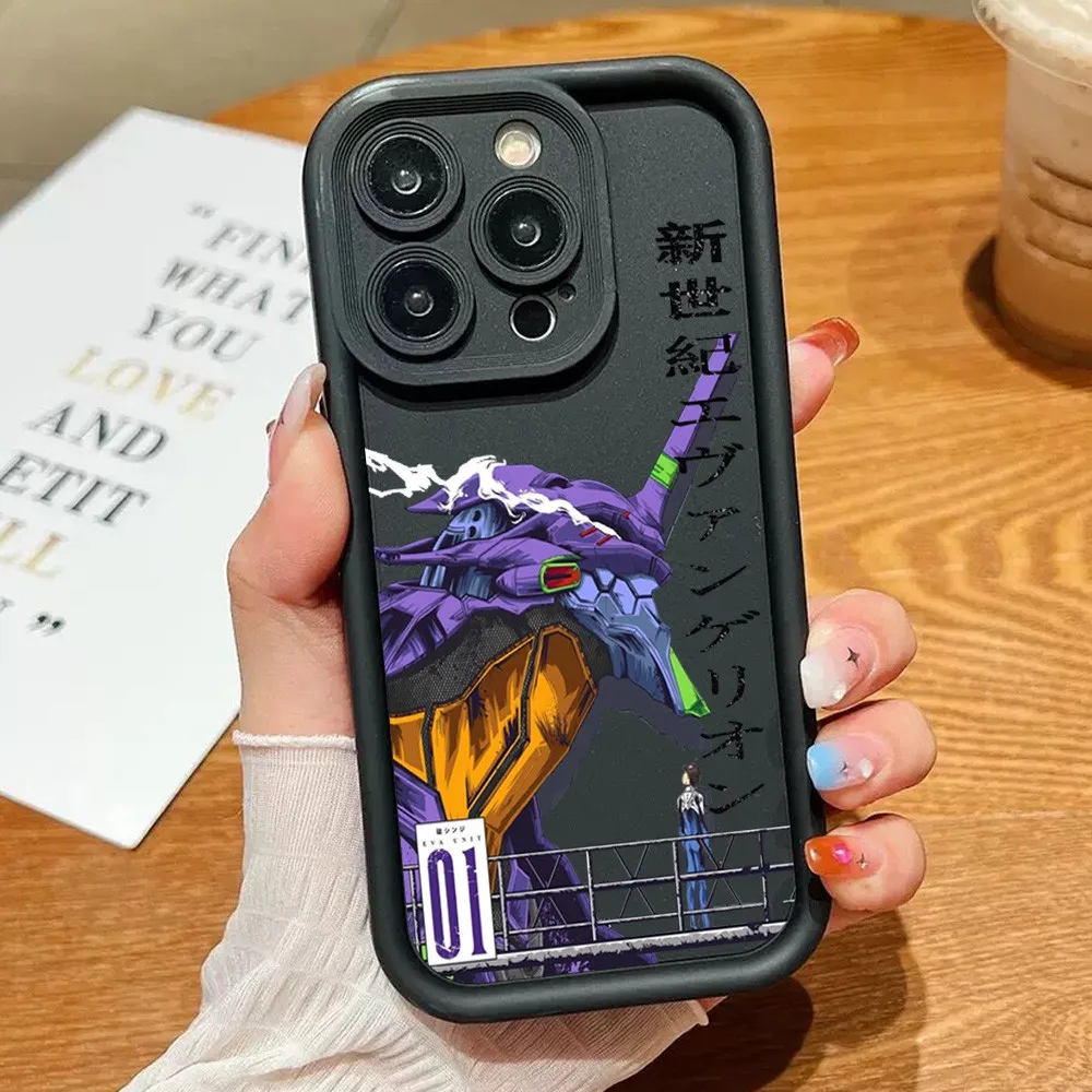 Genesis Evangelion Anime Phone Case For Oppo Reno15 Reno14 Reno13 Reno12 Reno11 10 8 7 Z T F Pro Plus Soft TPU Cover