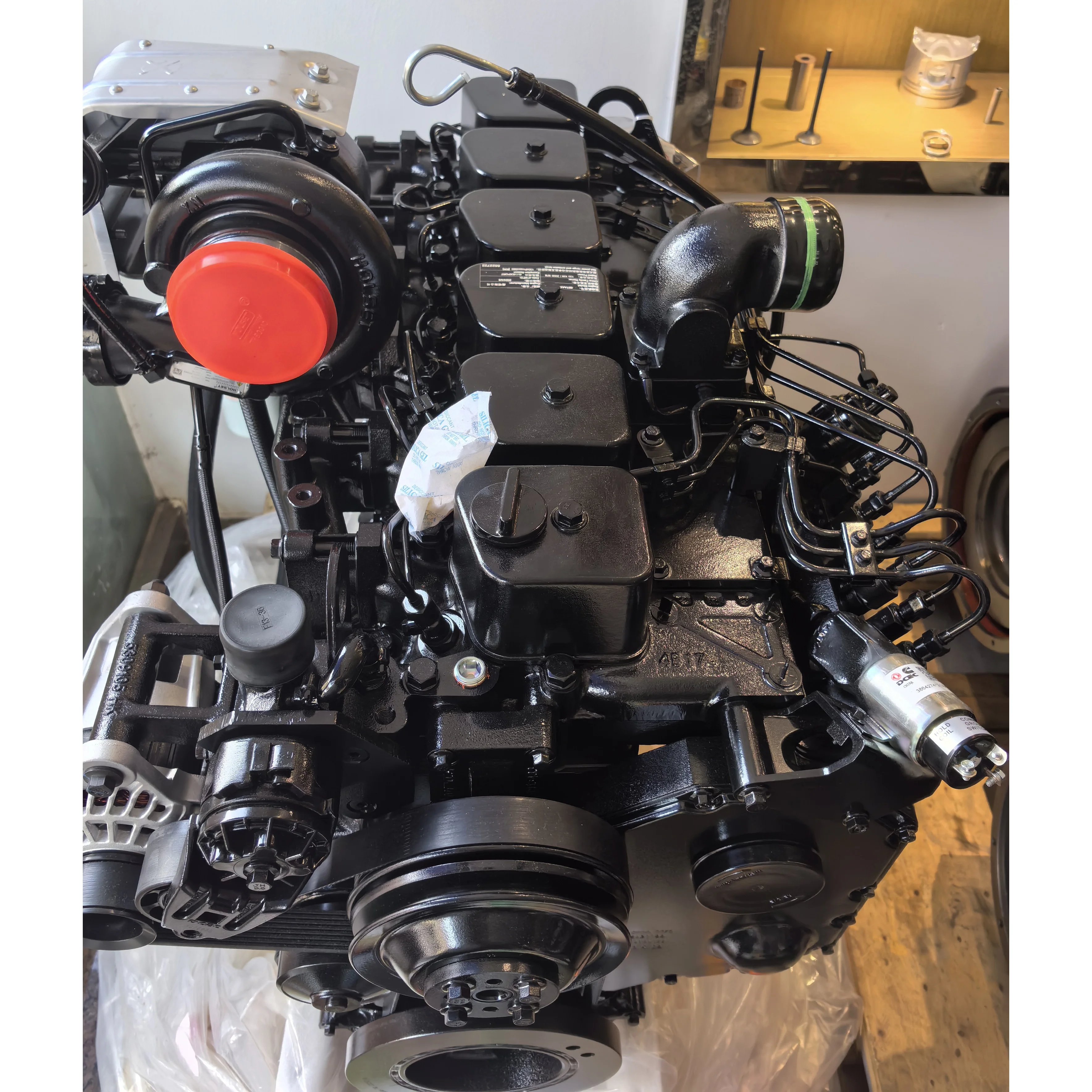 Original Used 6BT5.9 Engine Assembly 6BTA5.9 6D102 Diesel Engine Complete Motor Engine Assy for Cummins Excavator