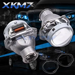 Bi-xenon Projector Lens For Hella 3R Frame 3-Inch H7 D2S HID LED Halogen Lens Headlight Retrofit Car Accessories Full Metal Kit