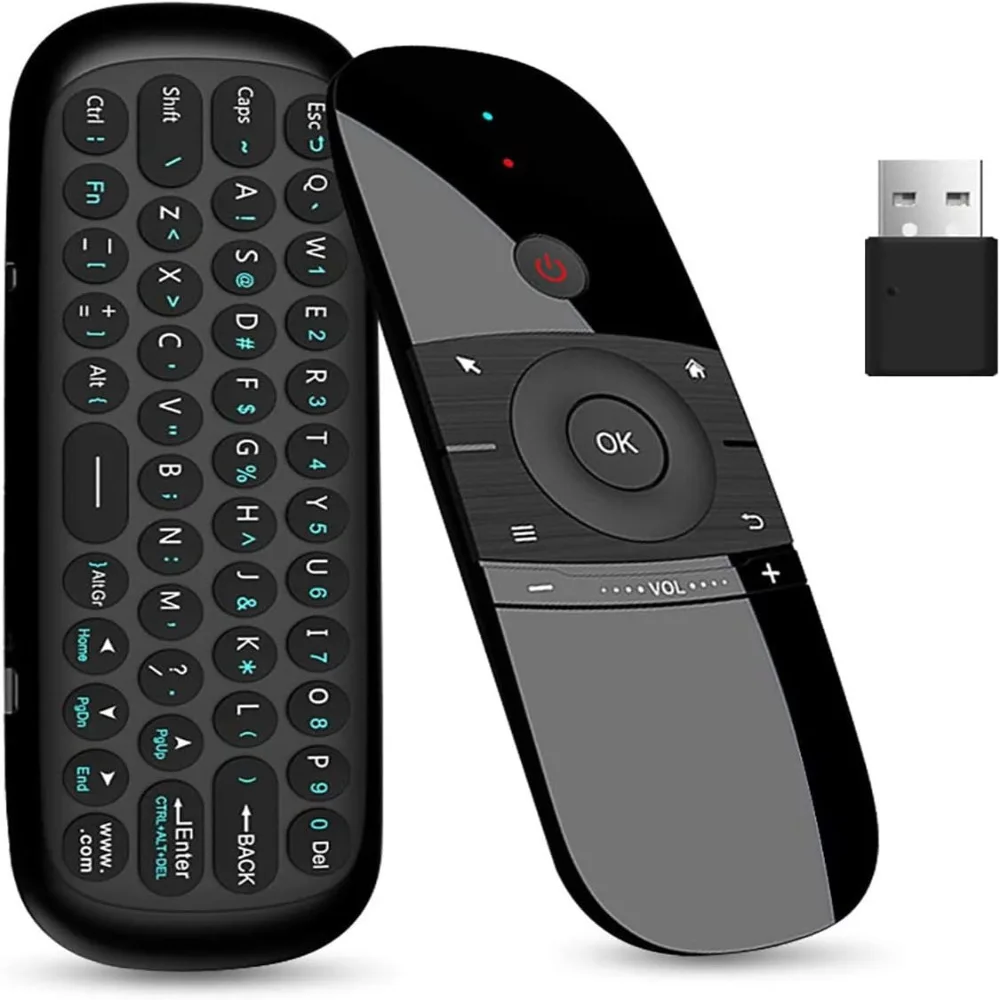 Universal TV Remote Air Mouse Wireless Keyboard Somatosensory Mouse Mini Keyboard  for PC TV Ipad Laptop HTPC Projector Gifts