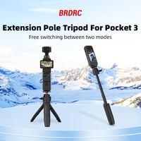 Selfie Stick For DJI OSMO POCKET 3 Selfie Stick Handle For Panoramic Camera Accessories Selfie Stick Extension Pole Tripods 2024