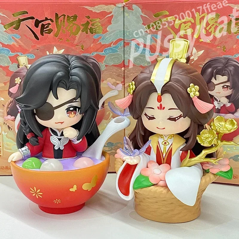 Tian Guan Ci Fu Xie Lian Hua Cheng Heaven Official Blessing Festival Group Figure Model Anime Toys Action Figures Girl Boy Gifts