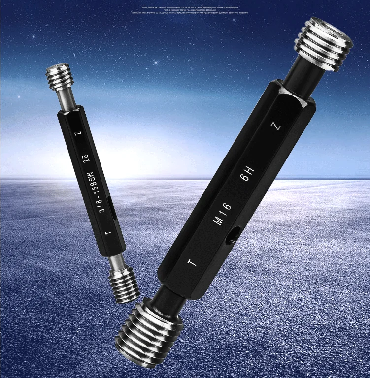 

Metric Thread Plug Gauge M11 M12 M13 M14 M17x2x1.5x1x0.75x0.5 6H Precision Go No Go Gauges