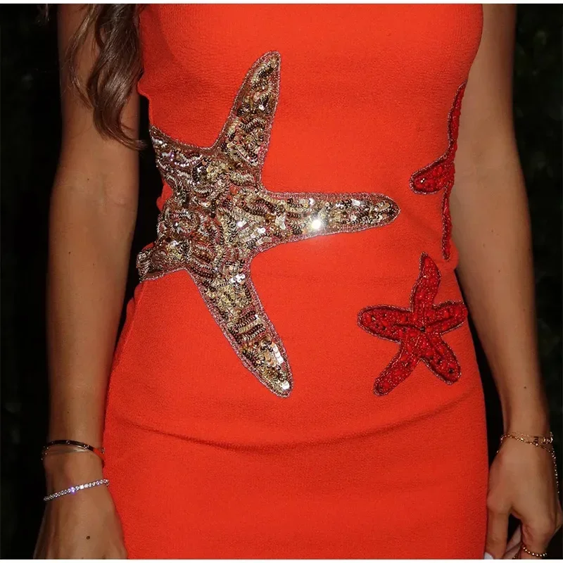 gold starfish dress Starfish Sequin Mini Dress – shopUNIQUES.com