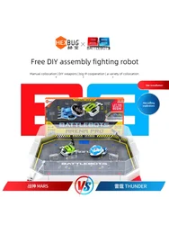 HEXBUG BattleBots Arena Pro, Remote Control Robot Toys for Kids with Over 100 Configurations, STEM Toys for Boys & Girls Ages 8