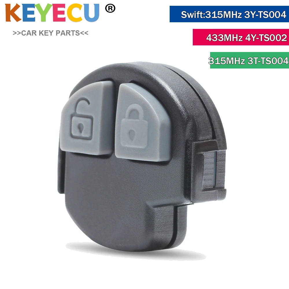 KEYECU Remote Key Control Board for Suzuki Swift ( 315MHz 3Y-TS004, 433MHz 4Y-TS002 ), SX4 ( 315MHz 3T-TS004, 433MHz 4T-TS002 )