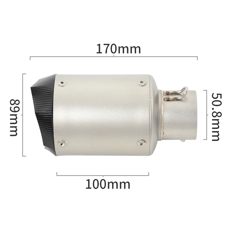 For Yamaha MT-09 MT09 FZ09 XSR900 2021 - 2023 Motorcycle Exhaust Full Systems No DB Killer Front Middle Link Pipe Escape Muffler view 6