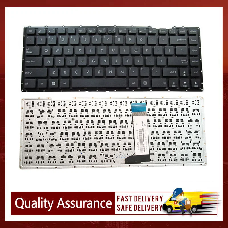 Pengganti Keyboard Laptop Baru UNTUK ASUS X451 X451E X451C X451V X451CA X451M X451MA X451MAV X403M X453