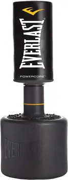 Powercore-屋内用の頑丈で丸みを帯びた自立型パンチングバッグ,フィットネストレーニング