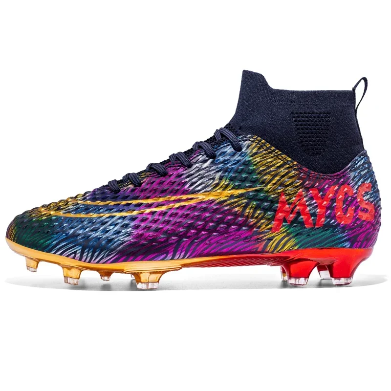 Football Boots TF/FG Training Grass Outdoor Professional Soccer Shoes Men Women Adult Teenager Soccer Cleats Sneakers Chuteira