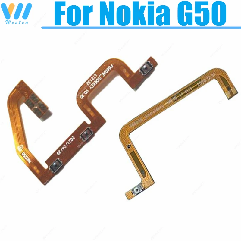 

Volume Power Button Flex Cable For Nokia G50 ON OFF Power Volume Key Switch Side Button Flex Ribbon Replacement Repair Parts G50