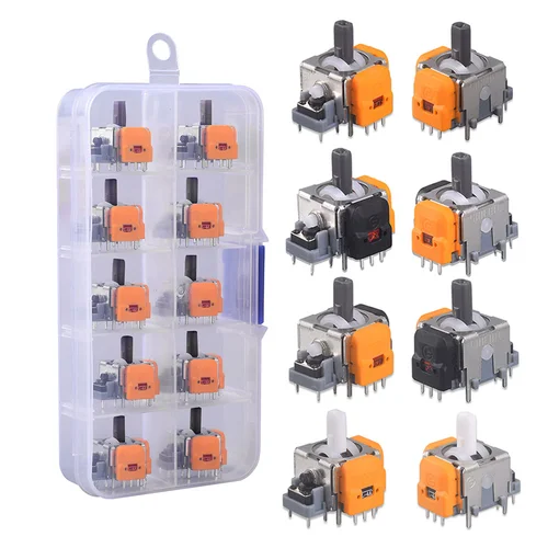 Joystick electromagnético Hall de alta precisión, 10/2 piezas, sin Drifting, Efecto Hall, Thumb Stick, módulo basculante para PS4/PS5/Xbox