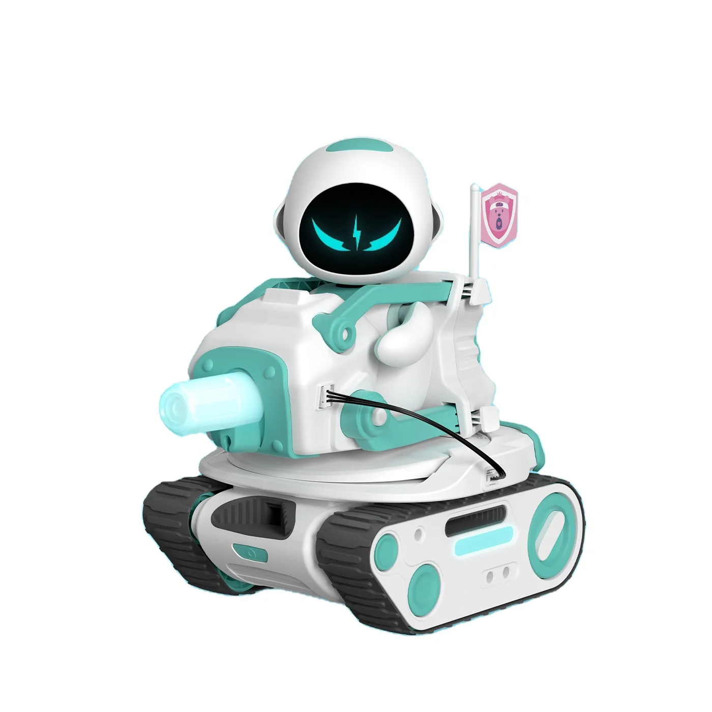 Panxer - RC Battle Tank For Eilik Robot Crawler Car Toys With LED Lights Single And Multi-Player Play Mode