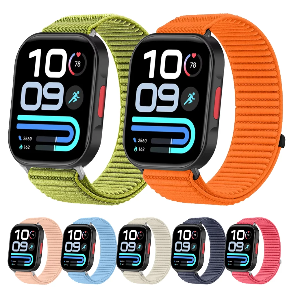 Bracelet en nylon pour Xiaomi Mi Band 10 Pro/9 Pro/8 Pro, bracelet de sport confortable pour Redmi Watch 6 5 4/6 Active-Lite, accessoire de bracelet.